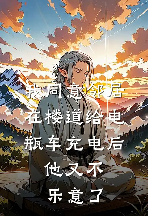 我同意邻居在楼道给电瓶车充电后，他又不乐意了