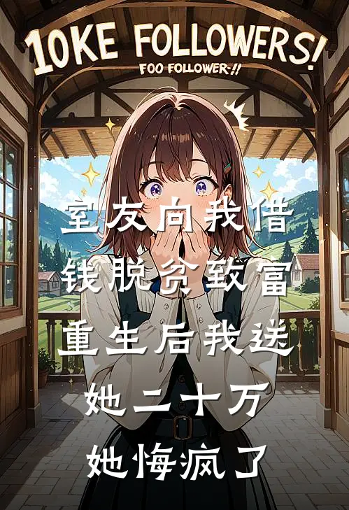 室友向我借钱脱贫致富，重生后我送她二十万她悔疯了