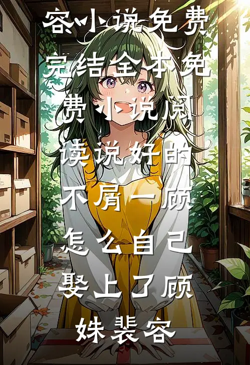 说好的不屑一顾，怎么自己娶上了(顾姝裴容)小说免费完结_全本免费小说阅读说好的不屑一顾，怎么自己娶上了顾姝裴容