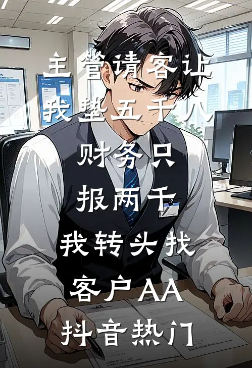 主管请客让我垫五千八，财务只报两千，我转头找客户AA抖音热门
