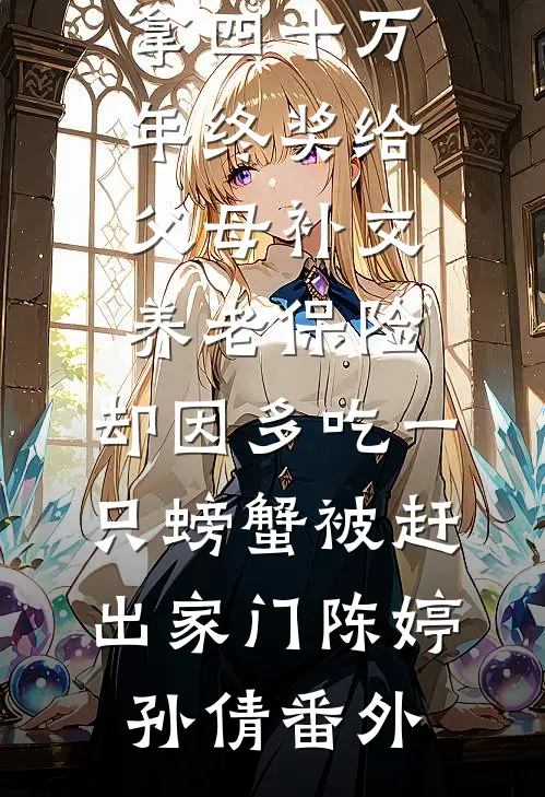 拿四十万年终奖给父母补交养老保险，却因多吃一只螃蟹被赶出家门陈婷孙倩番外