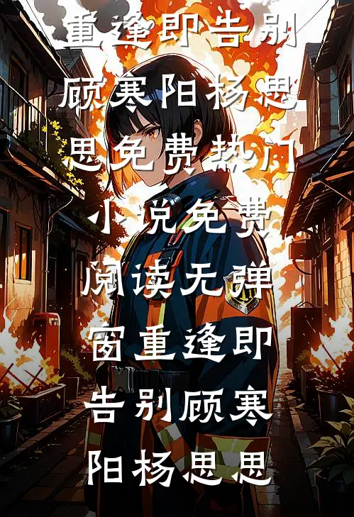 重逢即告别(顾寒阳杨思思)免费热门小说_免费阅读无弹窗重逢即告别顾寒阳杨思思