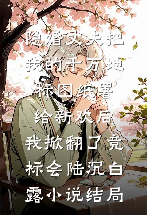 隐婚丈夫把我的千万地标图纸署给新欢后，我掀翻了竞标会陆沉白露小说结局