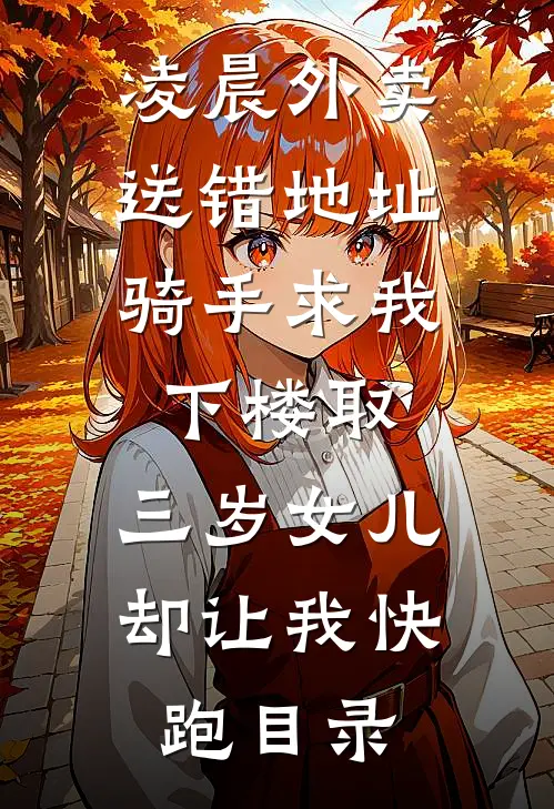 凌晨外卖送错地址，骑手求我下楼取，三岁女儿却让我快跑目录
