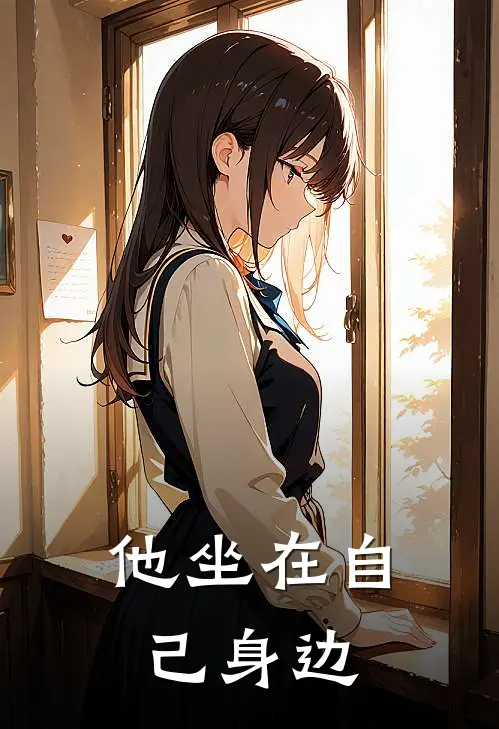 他坐在自己身边