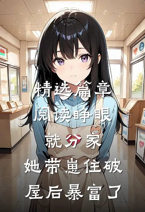 精选篇章阅读睁眼就分家，她带崽住破屋后暴富了