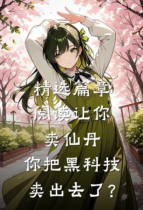 精选篇章阅读让你卖仙丹，你把黑科技卖出去了？